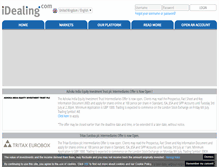 Tablet Screenshot of idealing.com